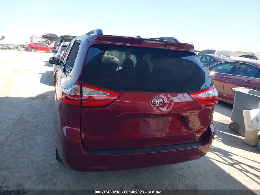 2017 TOYOTA SIENNA LE - 5TDKZ3DC5HS866905