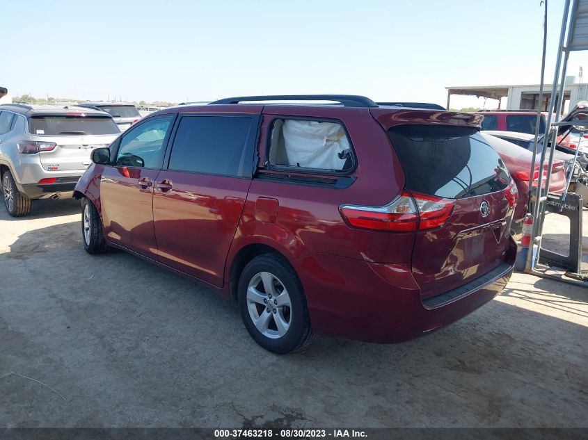 2017 TOYOTA SIENNA LE - 5TDKZ3DC5HS866905