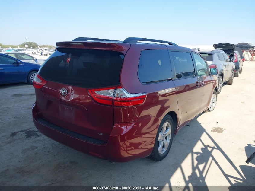 2017 TOYOTA SIENNA LE - 5TDKZ3DC5HS866905