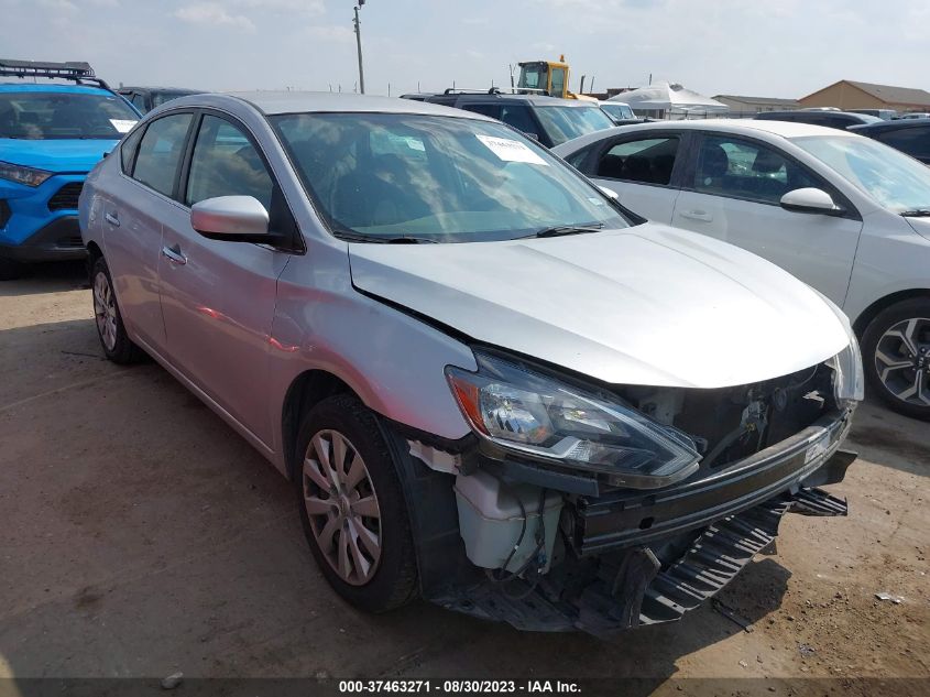 2016 NISSAN SENTRA SR/SL/S/SV/FE+ S - 3N1AB7APXGL650408