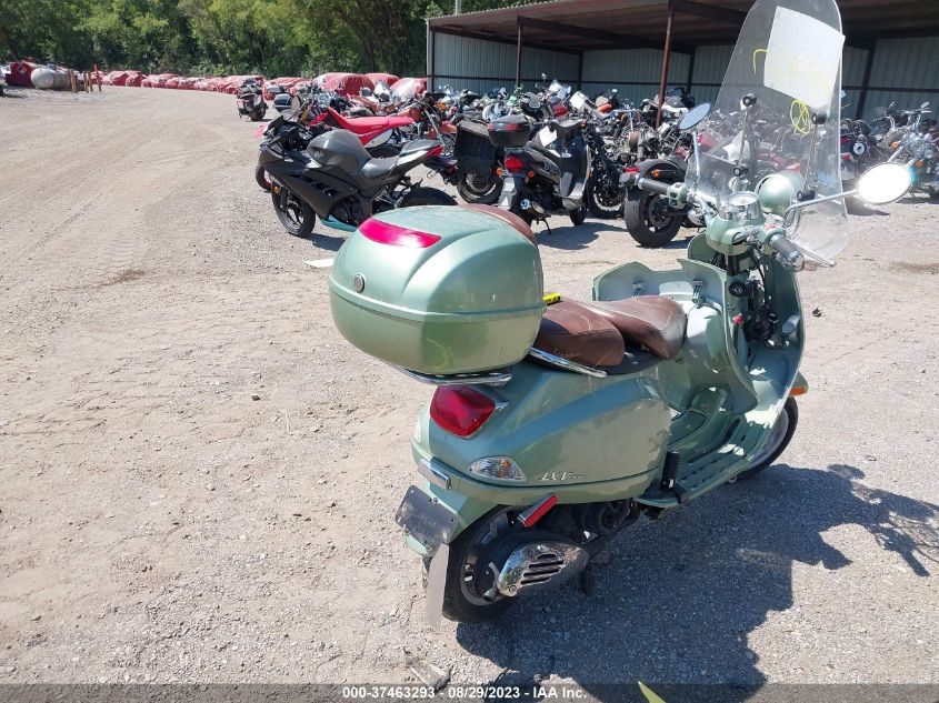 2012 VESPA LX 150IE ZAPM688F6C5200927