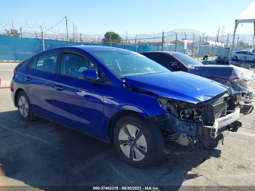 2019 HYUNDAI IONIQ HYBRID BLUE - KMHC65LC8KU173898