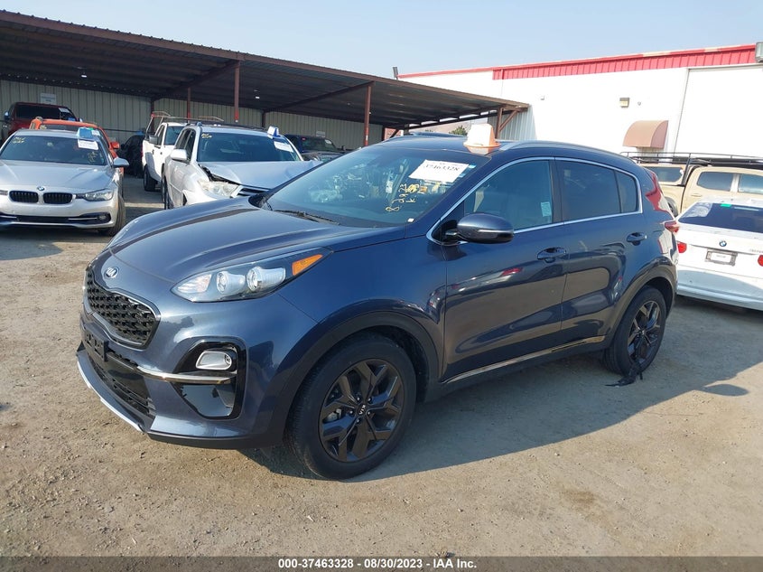 VIN KNDP63AC9M7856949 2021 KIA SPORTAGE S