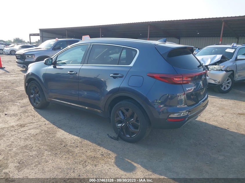 VIN KNDP63AC9M7856949 2021 KIA SPORTAGE S