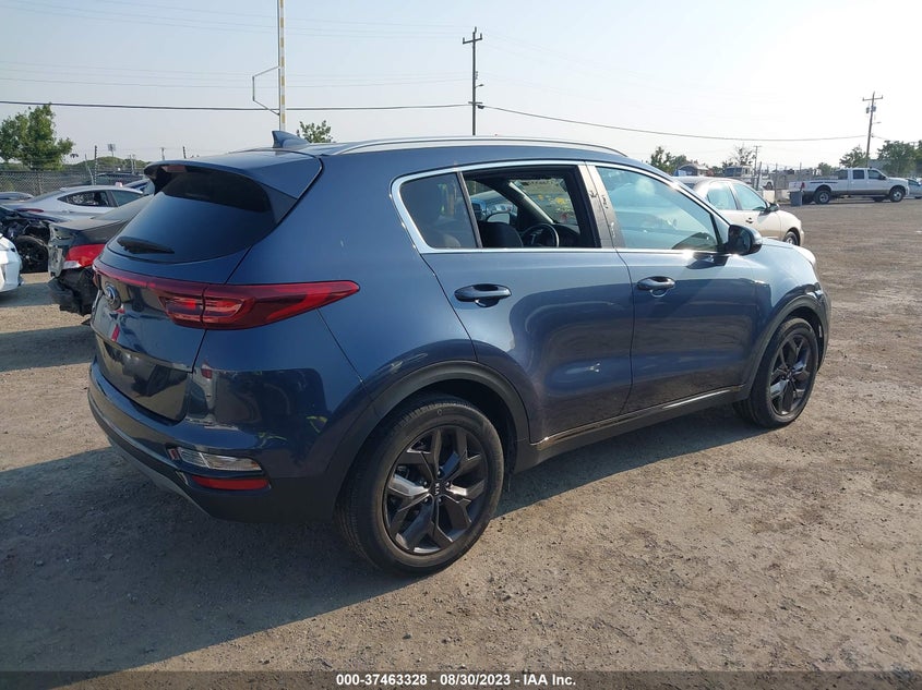 VIN KNDP63AC9M7856949 2021 KIA SPORTAGE S