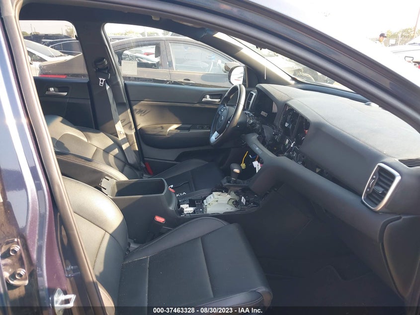 VIN KNDP63AC9M7856949 2021 KIA SPORTAGE S