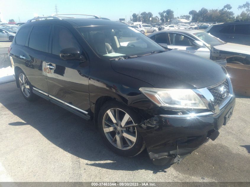 2015 NISSAN PATHFINDER PLATINUM - 5N1AR2MM7FC667881