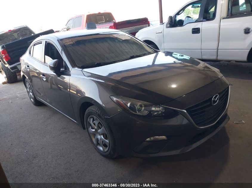 2016 MAZDA MAZDA3 I SPORT - JM1BM1T78G1299415