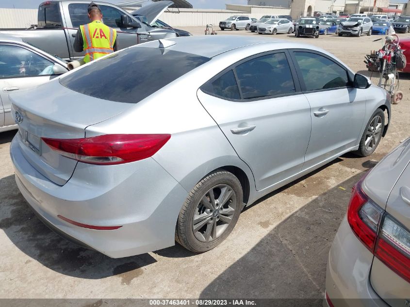 2018 HYUNDAI ELANTRA SEL - 5NPD84LF7JH239566