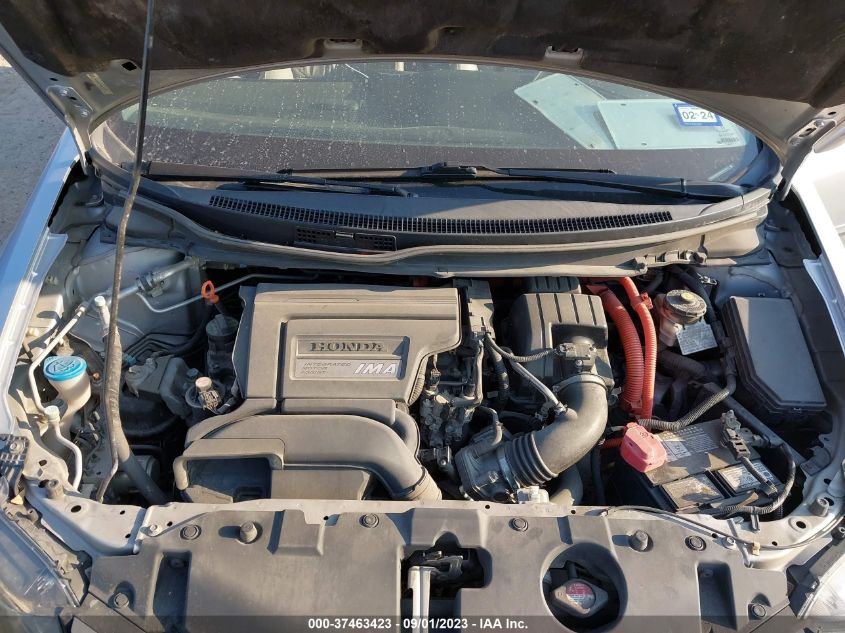 2013 HONDA CIVIC HYBRID - 19XFB4F3XDE001117