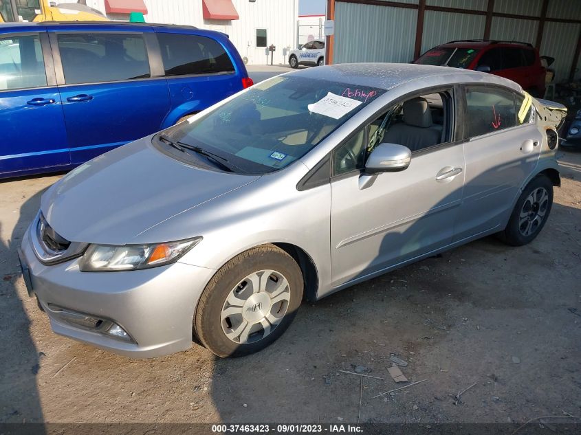 2013 HONDA CIVIC HYBRID - 19XFB4F3XDE001117