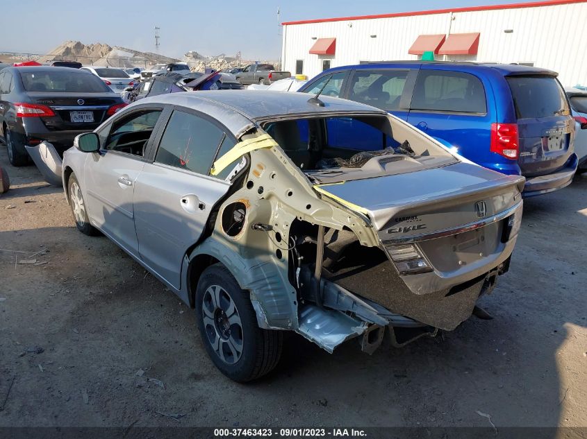 2013 HONDA CIVIC HYBRID - 19XFB4F3XDE001117