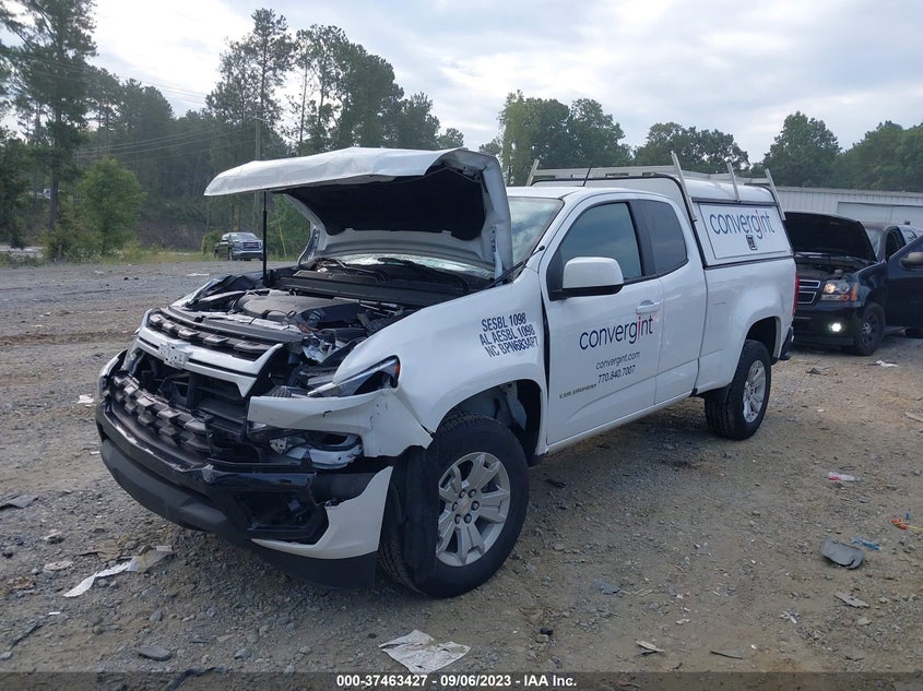 VIN 1GCHSCEN6N1128845 2022 CHEVROLET COLORADO 2WD LT