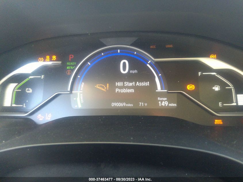 2018 HONDA CLARITY PLUG-IN HYBRID - JHMZC5F17JC020515