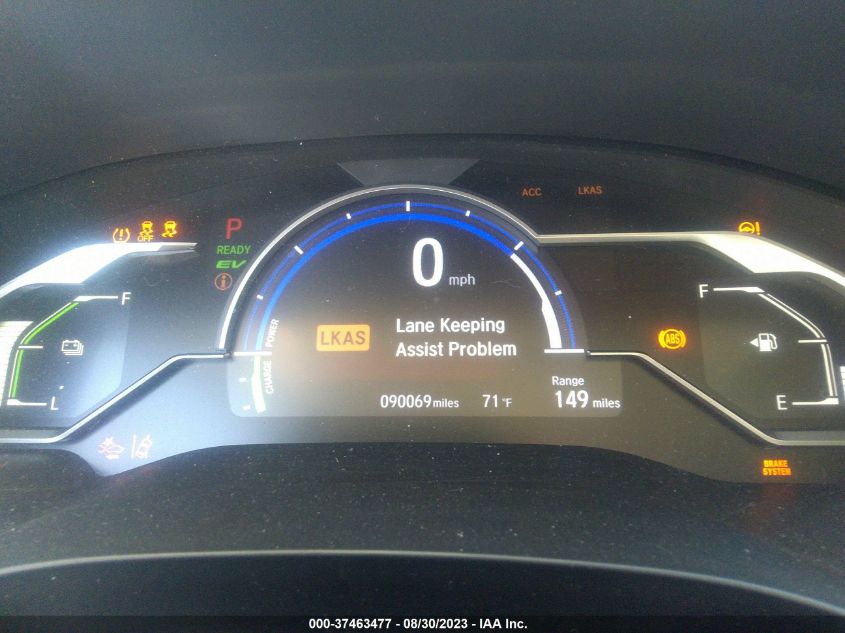 2018 HONDA CLARITY PLUG-IN HYBRID - JHMZC5F17JC020515