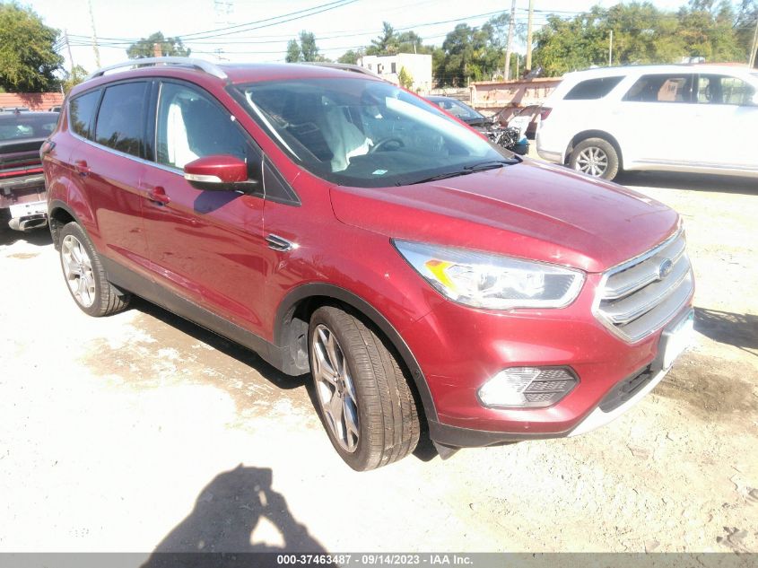 2017 FORD ESCAPE TITANIUM - 1FMCU0J90HUD38612