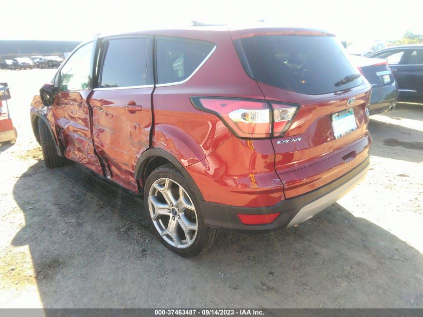 2017 FORD ESCAPE TITANIUM - 1FMCU0J90HUD38612