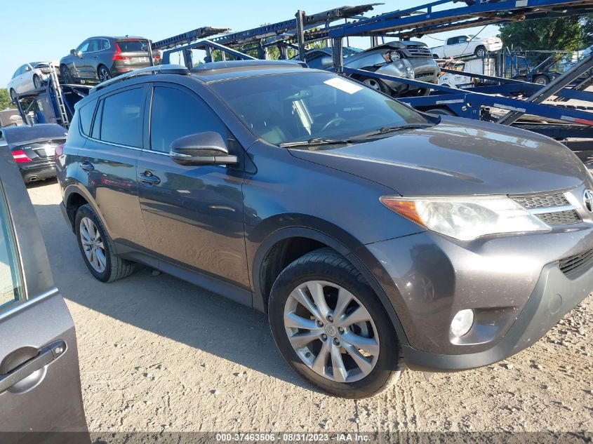 2014 TOYOTA RAV4 LIMITED - 2T3DFREV7EW209389