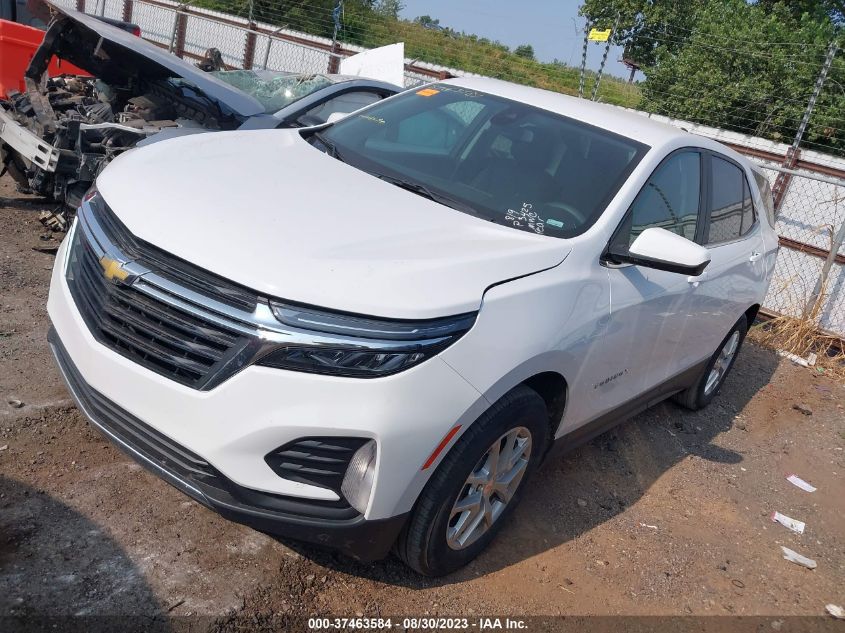 2022 CHEVROLET EQUINOX LT - 3GNAXKEV3NL193374