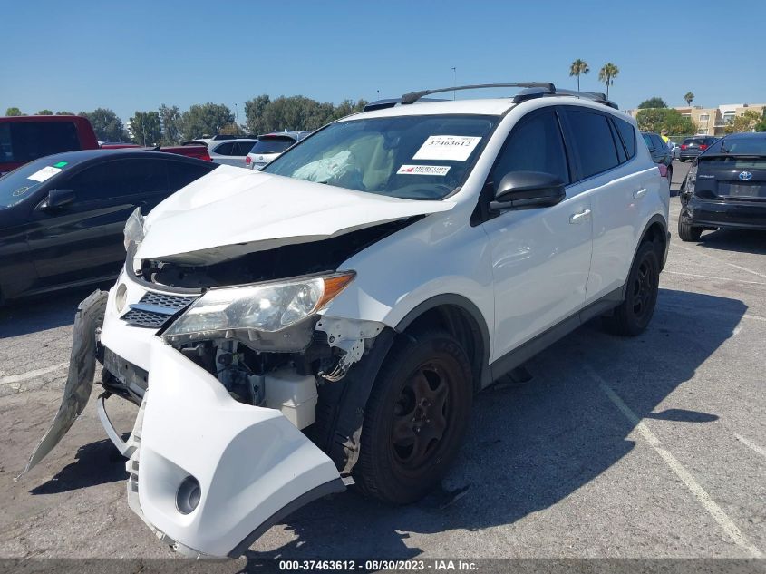 2014 TOYOTA RAV4 LE - JTMZFREV2ED033550