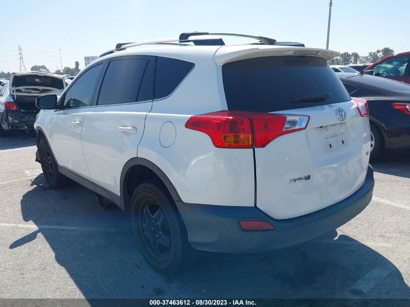 2014 TOYOTA RAV4 LE - JTMZFREV2ED033550