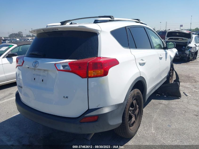 2014 TOYOTA RAV4 LE - JTMZFREV2ED033550