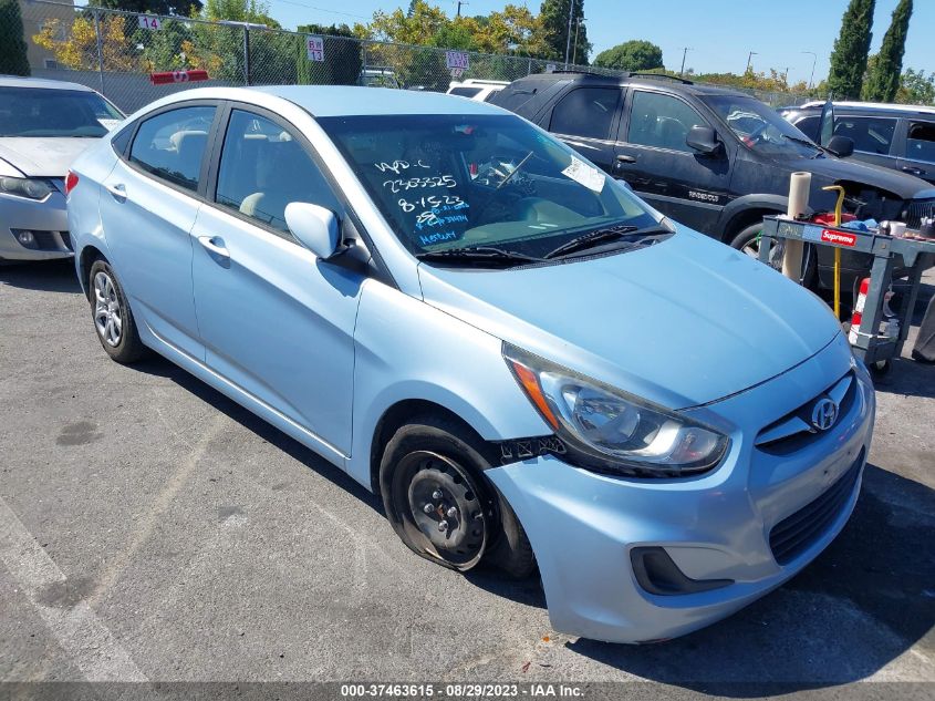 2013 HYUNDAI ACCENT GLS - KMHCT4AE1DU542806