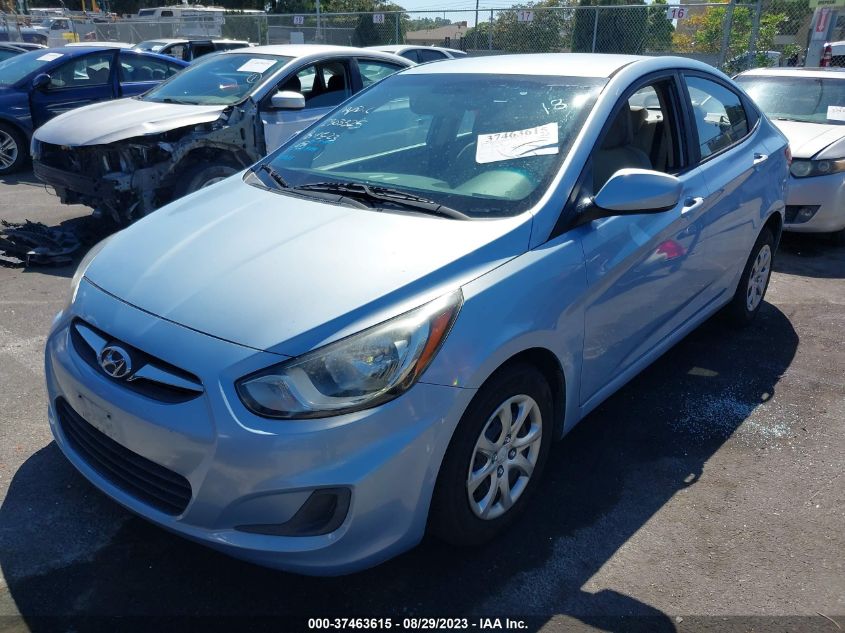 2013 HYUNDAI ACCENT GLS - KMHCT4AE1DU542806