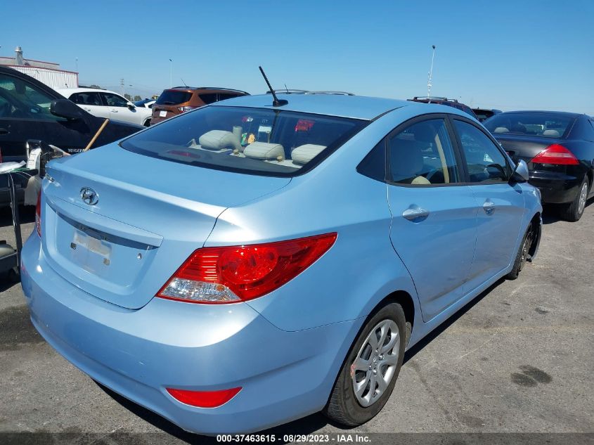 2013 HYUNDAI ACCENT GLS - KMHCT4AE1DU542806