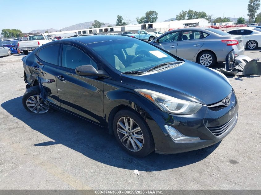 2016 HYUNDAI ELANTRA SE - 5NPDH4AE0GH770546