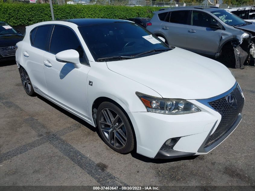2014 LEXUS CT 200H HYBRID - JTHKD5BH3E2180498