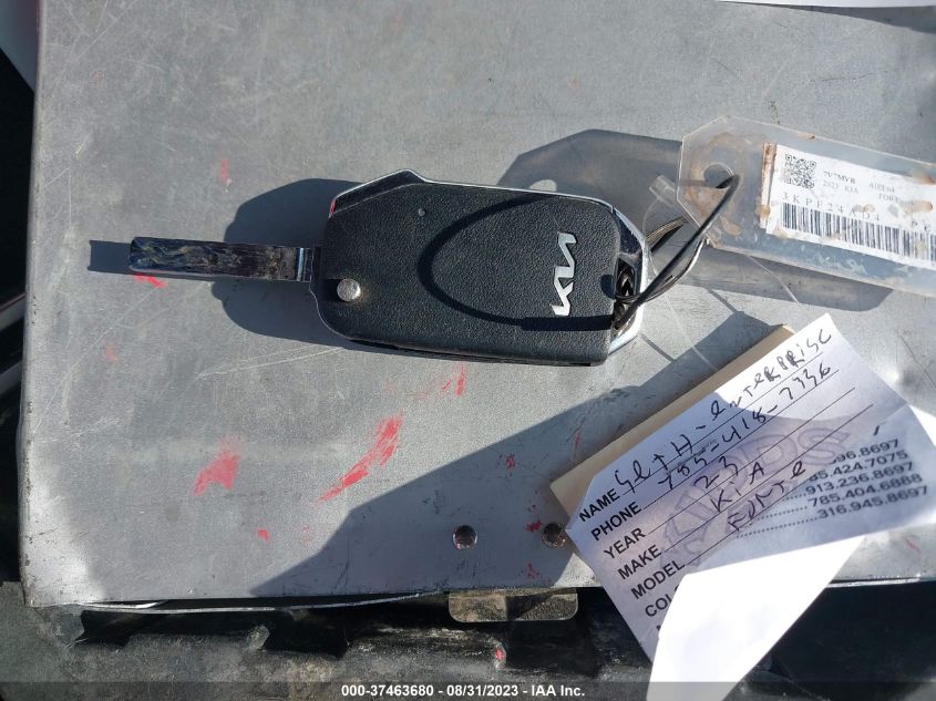 2023 KIA FORTE LX/LXS - 3KPF24AD4PE540529