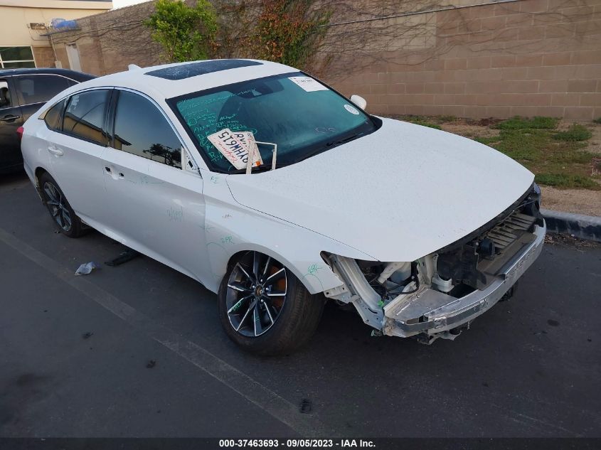 2021 HONDA ACCORD SEDAN EX-L - 1HGCV1F50MA119658