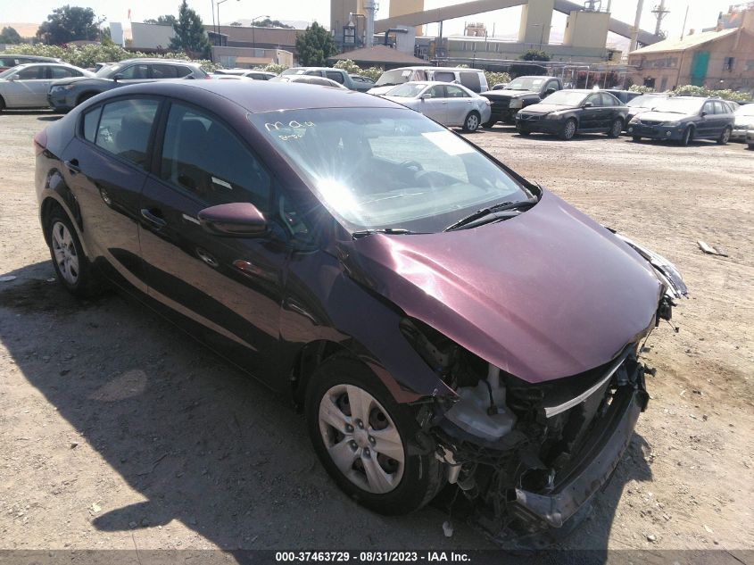 2017 KIA FORTE LX - 3KPFK4A74HE011691