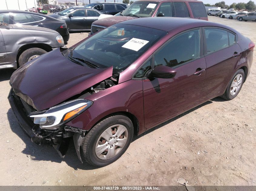 2017 KIA FORTE LX - 3KPFK4A74HE011691