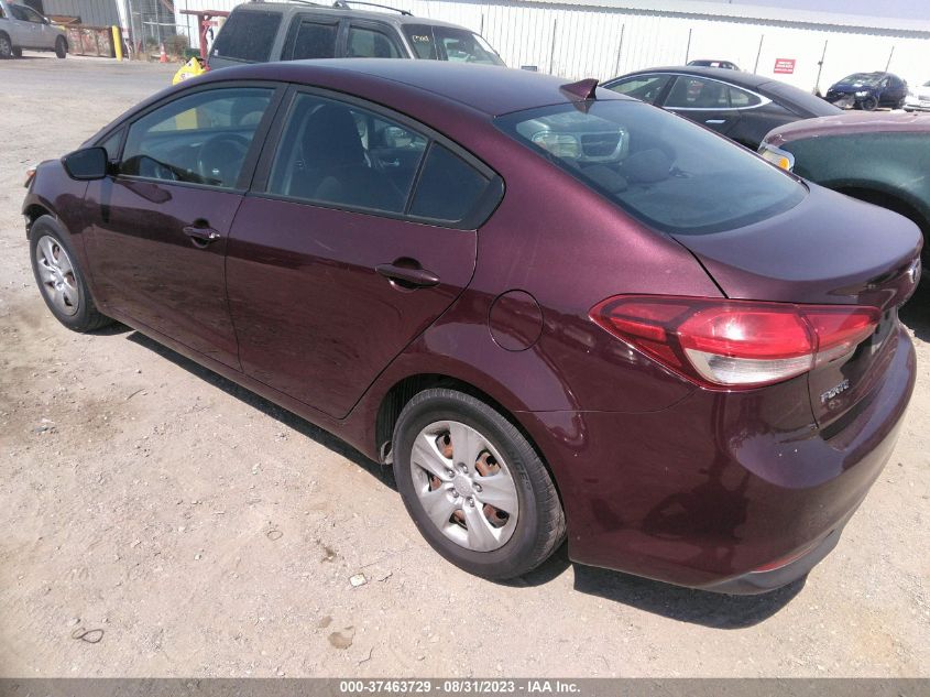 2017 KIA FORTE LX - 3KPFK4A74HE011691