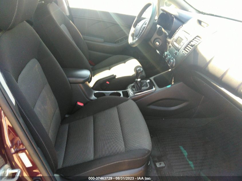 2017 KIA FORTE LX - 3KPFK4A74HE011691