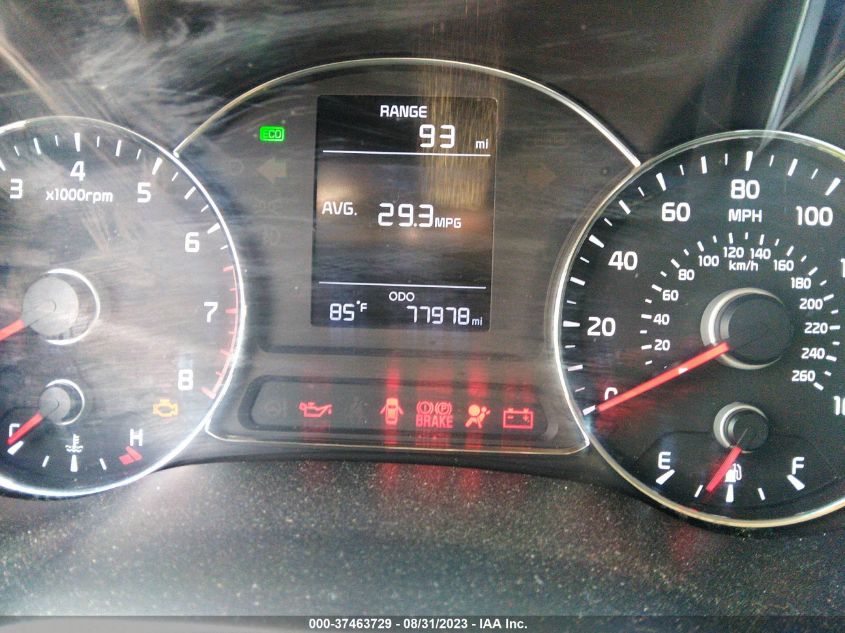 2017 KIA FORTE LX - 3KPFK4A74HE011691