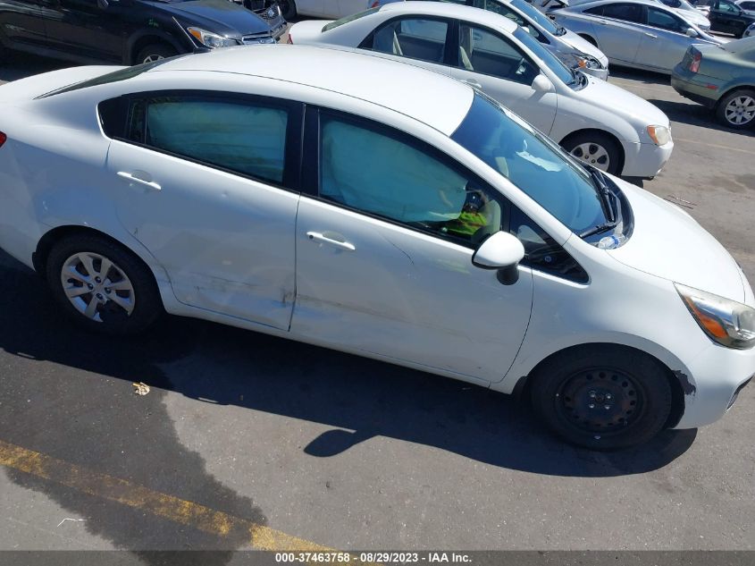 2013 KIA RIO LX - KNADM4A3XD6177712
