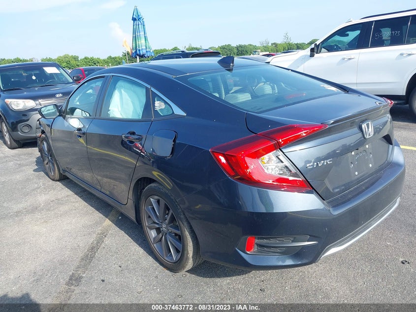 VIN 19XFC1F34ME005126 2021 HONDA CIVIC SEDAN EX