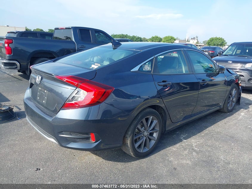 VIN 19XFC1F34ME005126 2021 HONDA CIVIC SEDAN EX