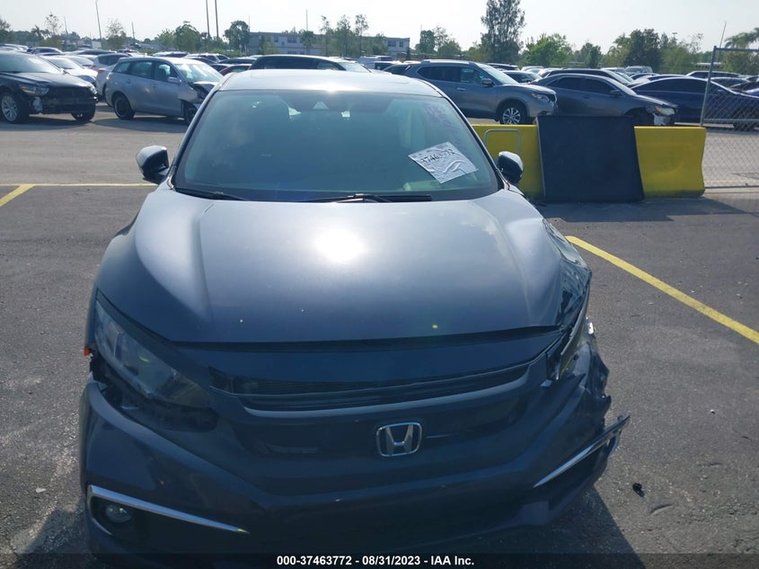 VIN 19XFC1F34ME005126 2021 HONDA CIVIC SEDAN EX
