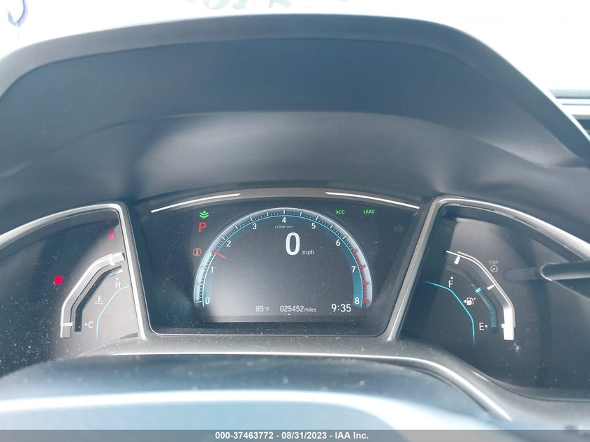 VIN 19XFC1F34ME005126 2021 HONDA CIVIC SEDAN EX