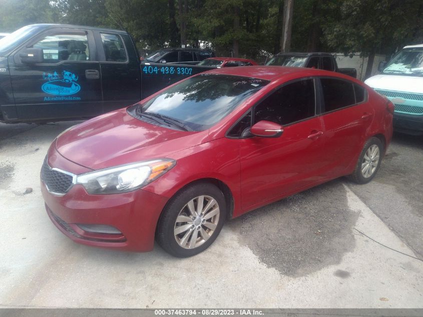 2014 KIA FORTE LX - KNAFX4A62E5188317