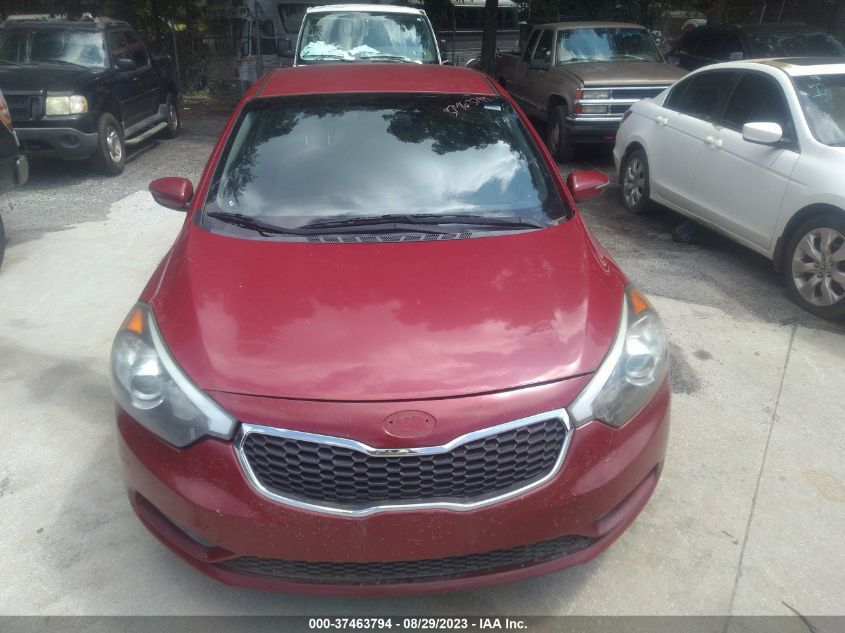 2014 KIA FORTE LX - KNAFX4A62E5188317