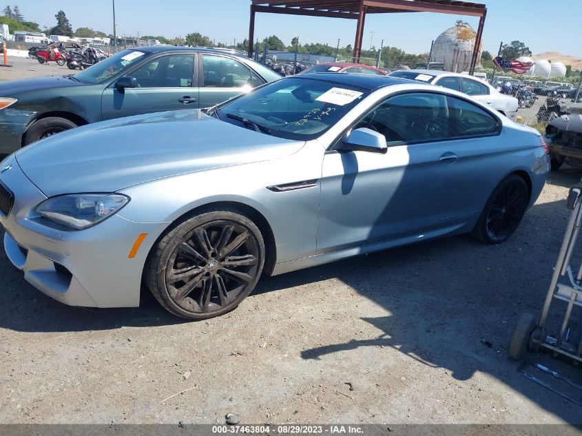 2013 BMW 6 SERIES 650I WBAYM9C59DDW20392