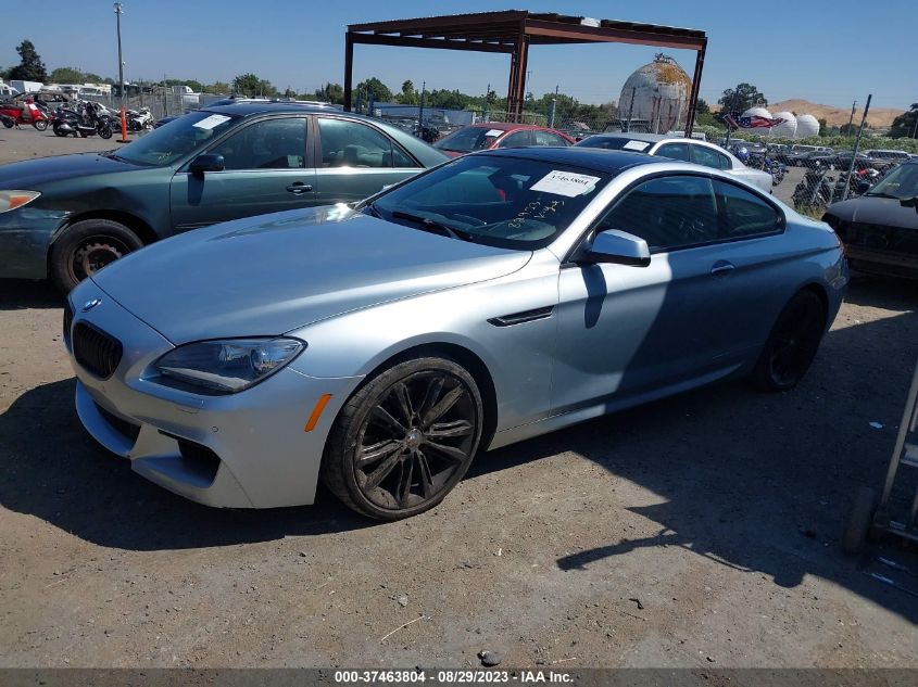 2013 BMW 6 SERIES 650I WBAYM9C59DDW20392