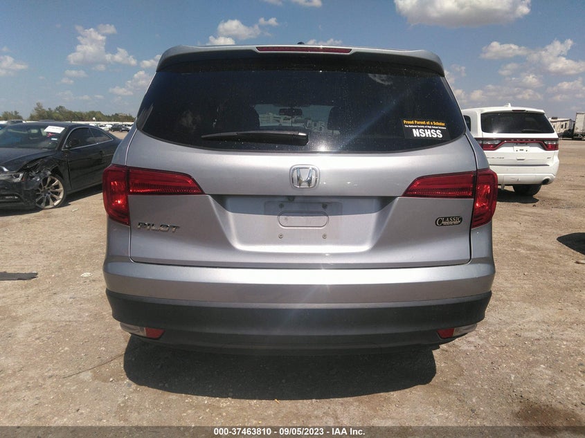 VIN 5FNYF5H58JB006789 2018 HONDA PILOT EX-L