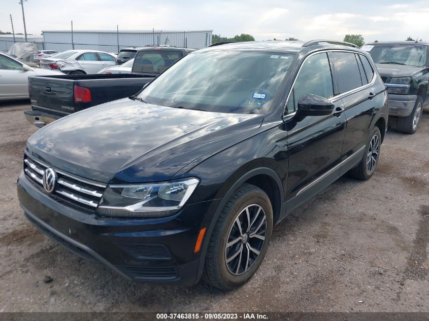 2021 VOLKSWAGEN TIGUAN SE/SE R-LINE BLACK/SEL - 3VV2B7AX8MM088307