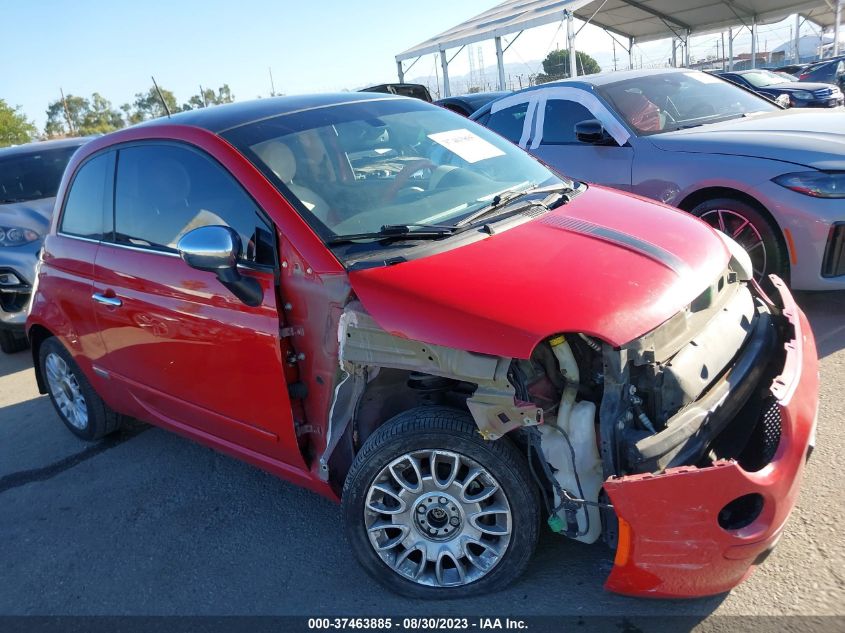 2013 FIAT 500 LOUNGE - 3C3CFFCR0DT522942